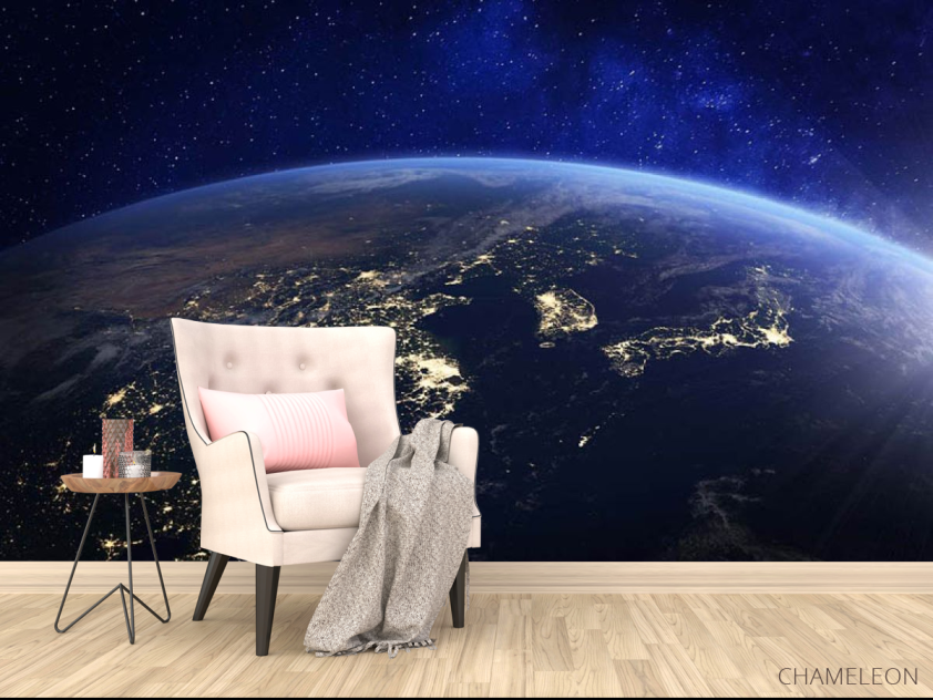 Фотообои Вид на землю с космоса - 4