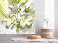 Фотошпалери 3d лілії - 2