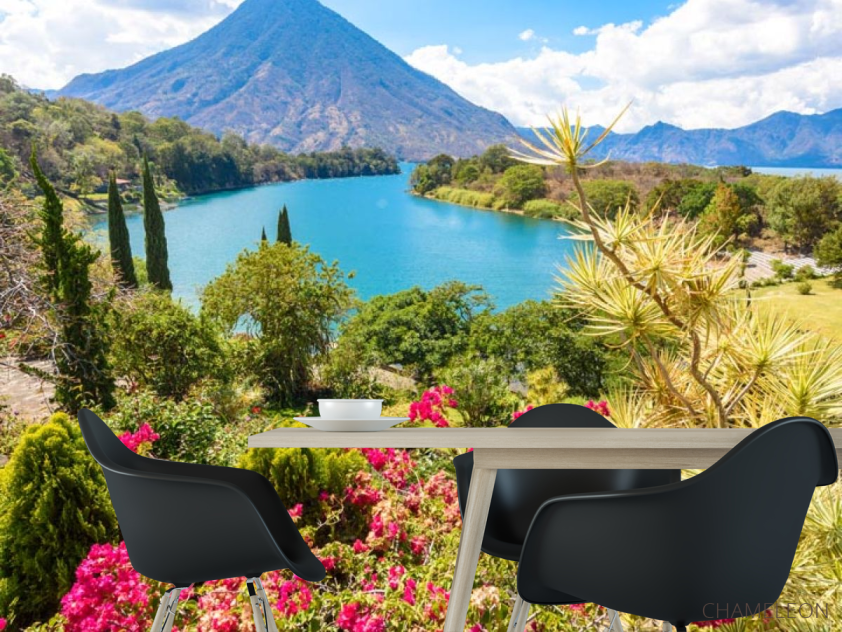 Фотошпалери гра над озером - 1