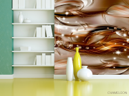 Фотошпалери Коричнева абстракція - 3