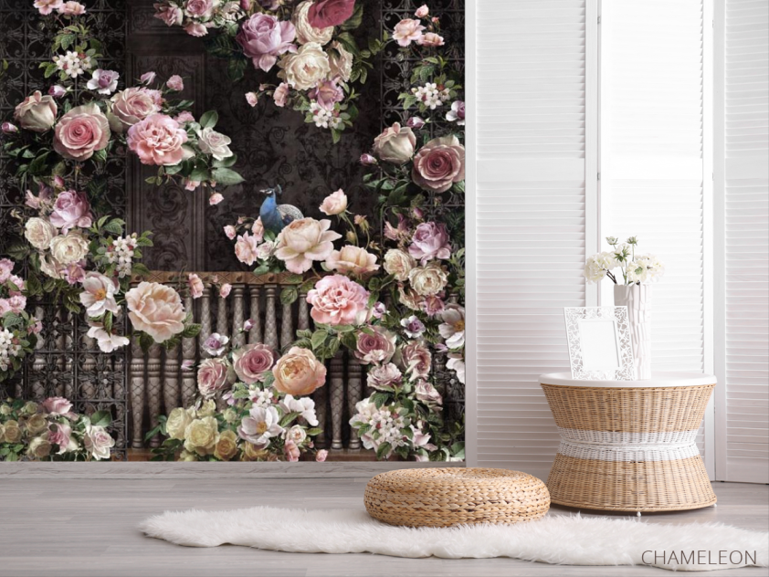 Фотошпалери 3д Троянди - 2