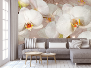 Фотообои 3D цветы - 3