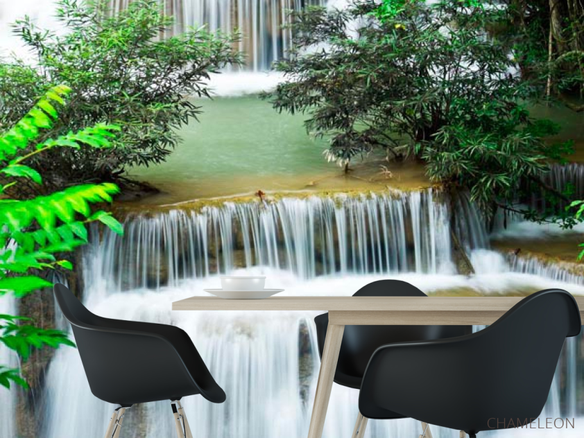 Фотошпалери Багато водоспадів - 1