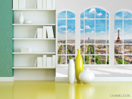 Фотошпалери Вид з вікна на Париж - 3