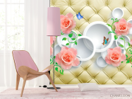 Фотошпалери Трояндочки 3Д - 4