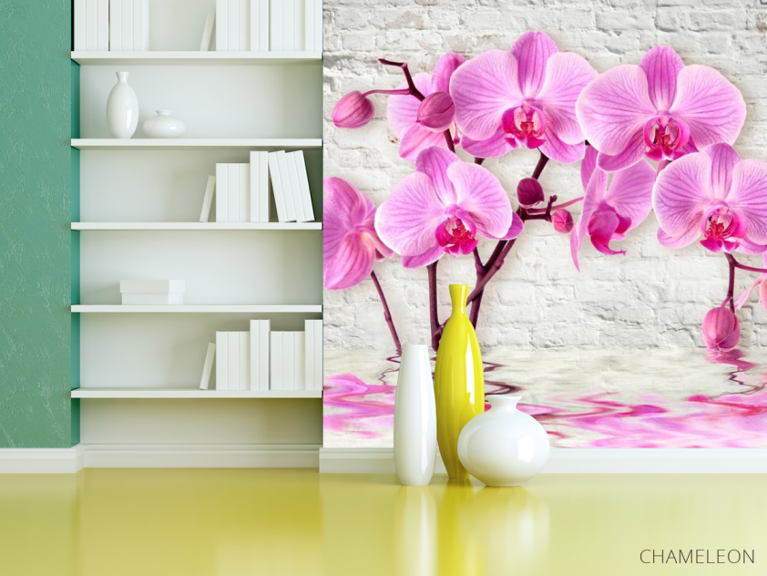 Фотошпалери 3д орхідея - 3