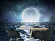 Фотошпалери Планета над водою - 1