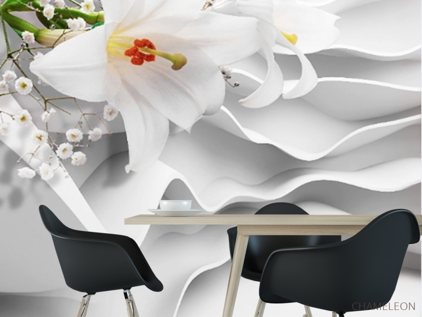 3д цветок - 1