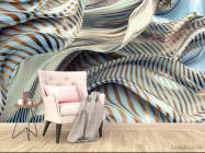 Фотообои Абстрактная ткань - 4