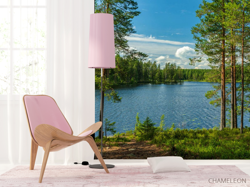 Фотошпалери Озеро в лісі - 4