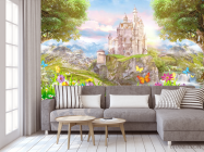 Фотообои Замок на поляне - 3