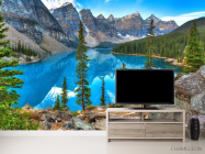 Фотообои кристальное озеро в горах - 2