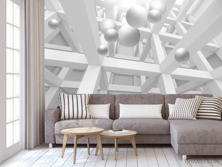 Фотообои 3д геометрия - 3