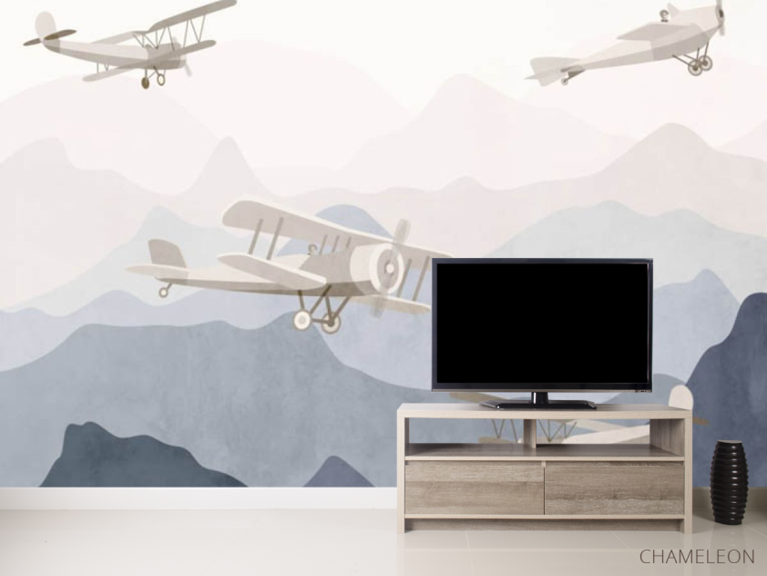 Фотообои Самолеты в скандинавском стиле - 2