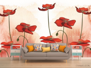 Фотообои маки - 1