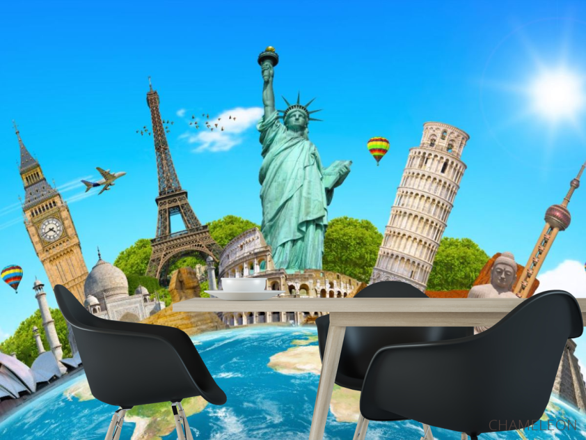 Фотошпалери для кабінету географії - 1