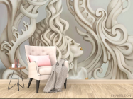 Фотообои Девушка барельеф - 4