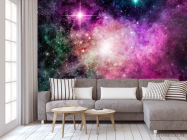 Фотообои Фиолетовая туманность - 3