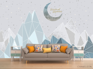 Фотообои Горы в скандинавском стиле - 1