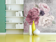 Фотошпалери Вінтажні півонії - 3