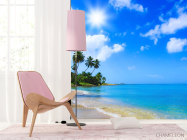 Фотошпалери Море і пальми - 4