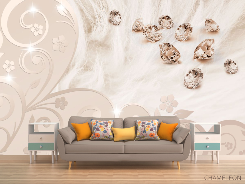 3д фотообои Драгоценные камни - 1