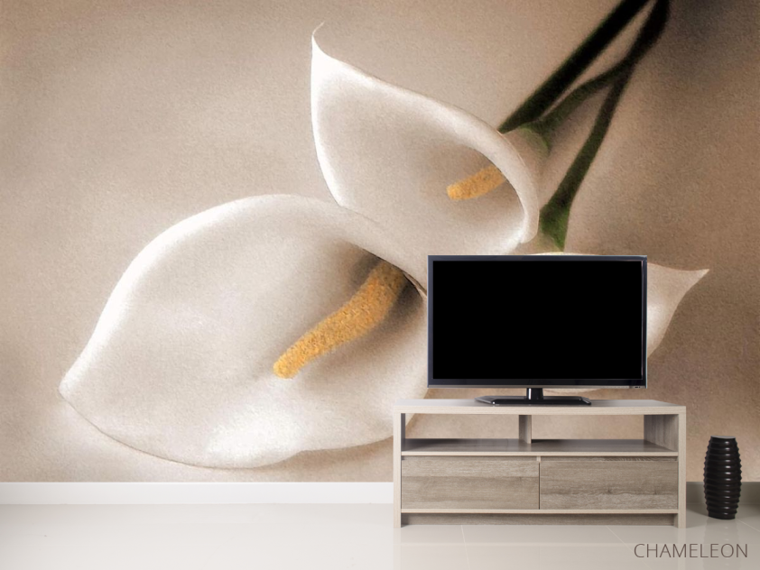 Фотообои белая лилия - 2