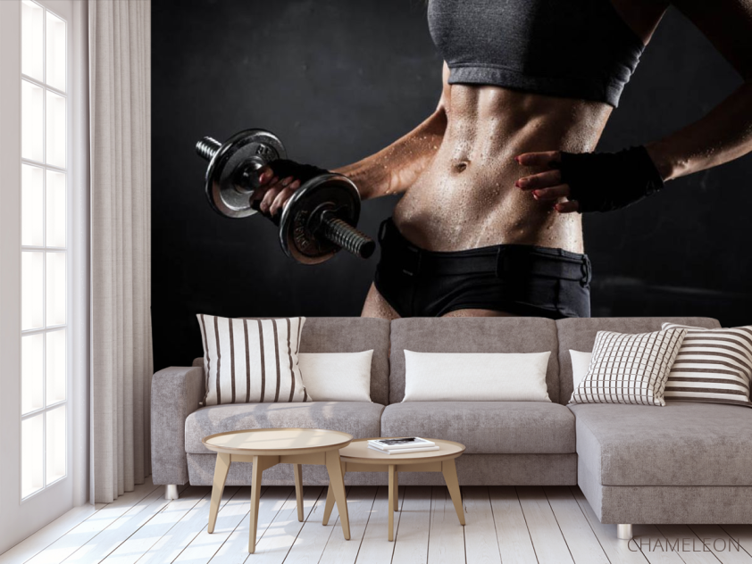 Фотообои для фитнес салона - 3