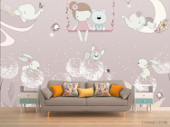 Фотообои для детской, одуванчики - 1