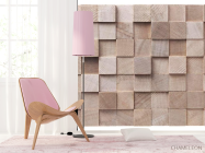 Фотошпалери 3D брус - 4