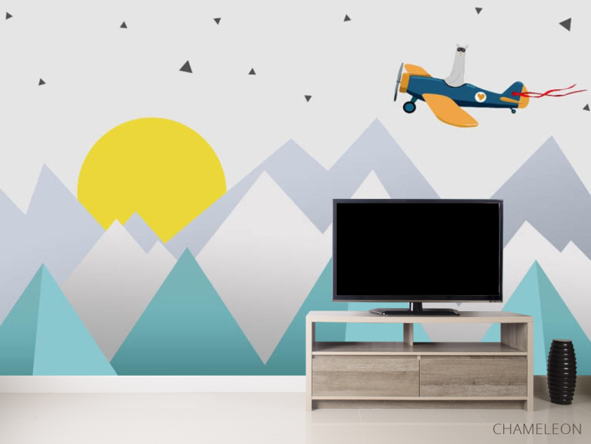 Фотообои горы для детской - 2