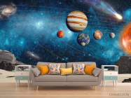 Фотообои Космонавты в космосе - 1