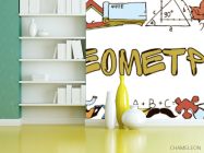 Фотошпалери Для кабінету геометрії - 3