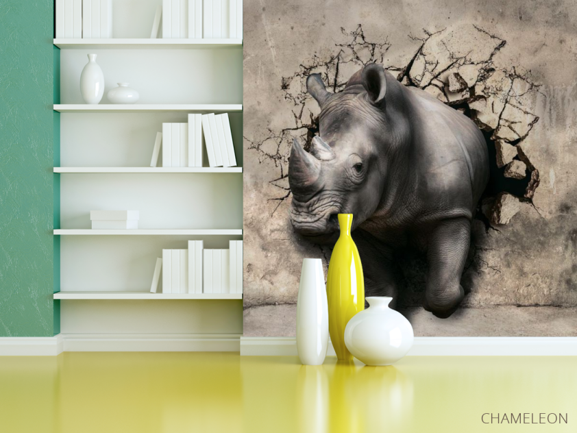 Фотошпалери Носоріг - 3