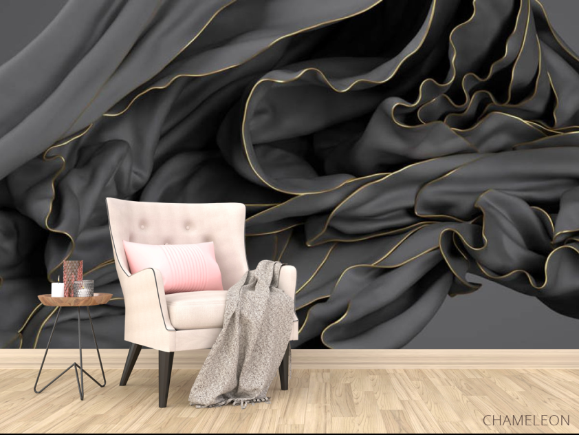 Фотообои Чорная абстракция 3д - 4