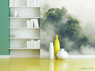 Фотошпалери тропіки в тумані - 3