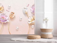 Фотообои Цветы - 2