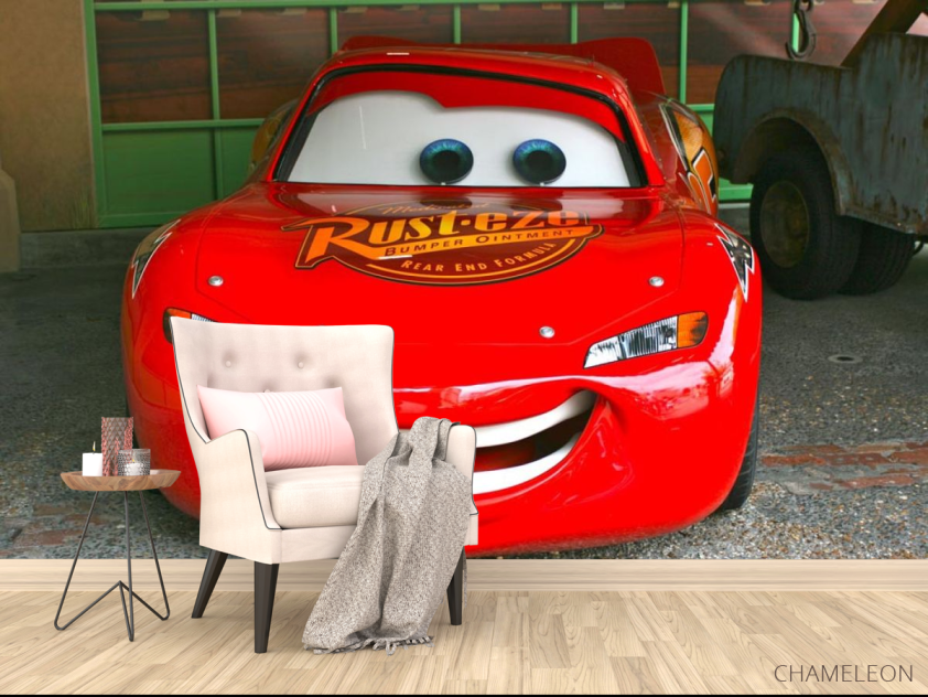 Фотообои Машинка улыбается - 4