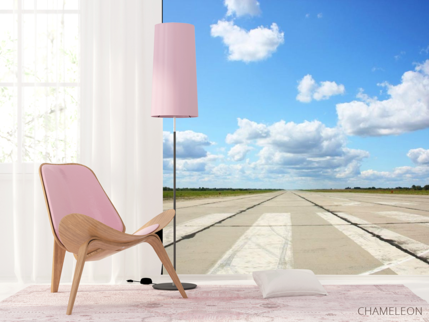 Фотошпалери небо над злітною смугою - 4