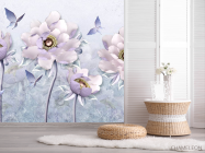 Фотошпалери 3Д квіти - 2