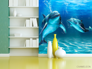 Фотошпалери Ігри дельфінів - 3