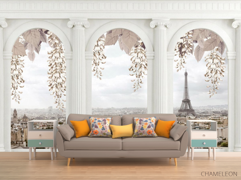 Фотообои  Париж за окном - 1