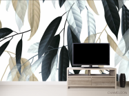 Фотообои Листья 3д - 2