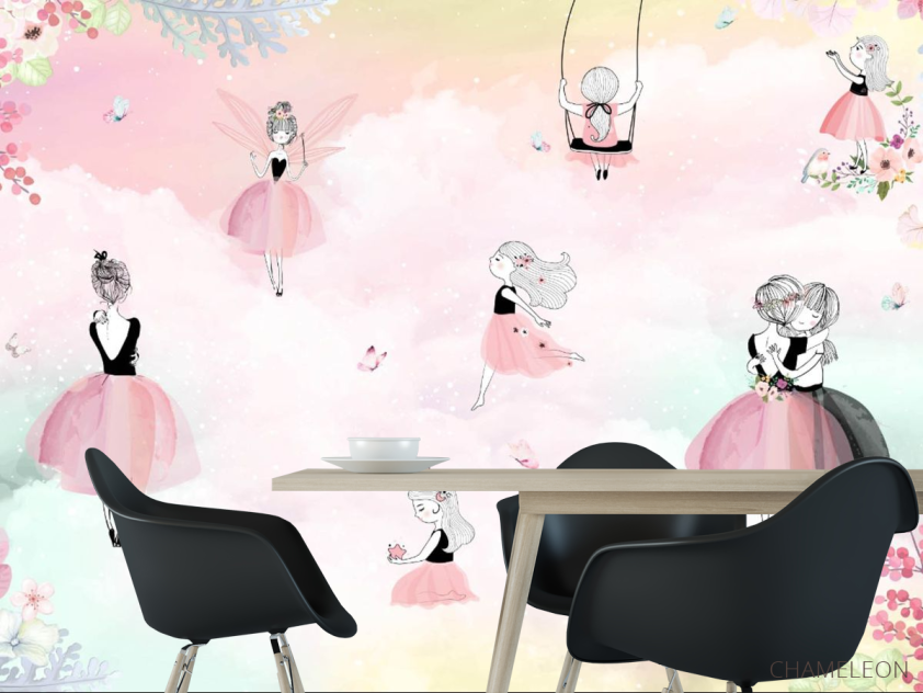 Фотошпалери принцеси для дівчинки - 1