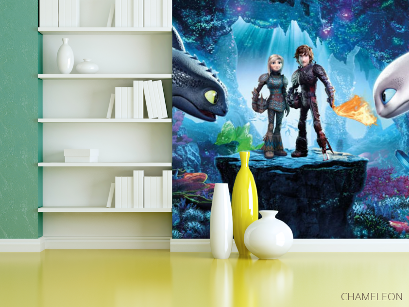 Фотошпалери Як приручити дракона - 3