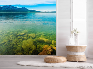 Фотошпалери Лочка, вода, гори - 2