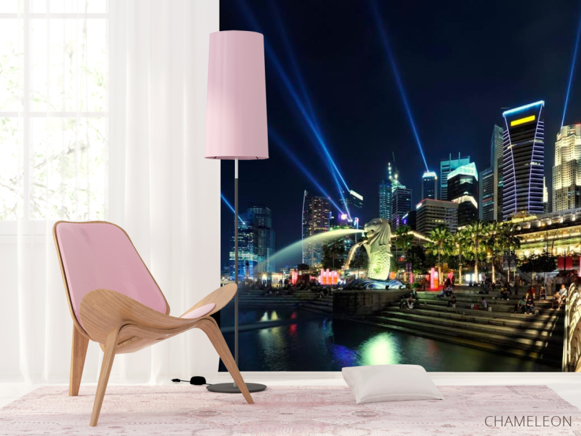 Фотошпалери Фонтан на набережній - 4