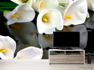 Фотообои 3D цветы - 2