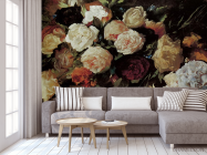 Фотообои Винтажные красивые цветы - 3