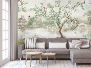 Фотообои Дерево с птицами - 3